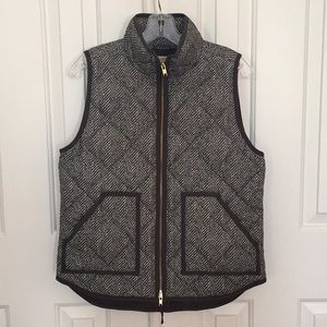 J. Crew Herringbone Vest